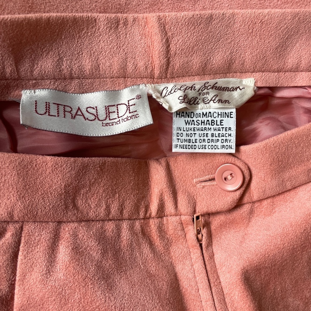 1970’s Vintage Suede Pencil Skirt - Picture 2 of 16